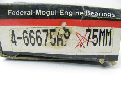 (4) Federal Mogul 66675AP-75MM Connecting Rod Bearings - .75mm Undersize