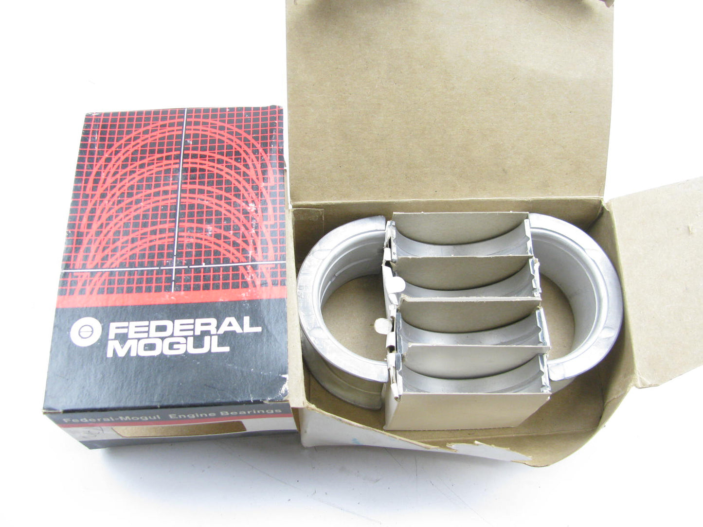 Federal Mogul 6688M-10 Main Bearings .010'' 1965-2002 SBC 262-350 .020'' OS FLANGE