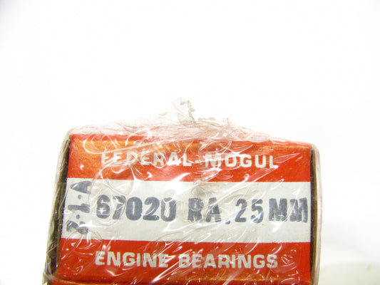 F. Mogul 67020RA Con Rod Bearing Set .25mm For 1961-69 Datsun 1.2L 1.3L J12 J13