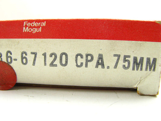 Federal Mogul 67120CPA 0.75mm Connecting Rod Bearings Set - Toyota 5M-E 2.6L
