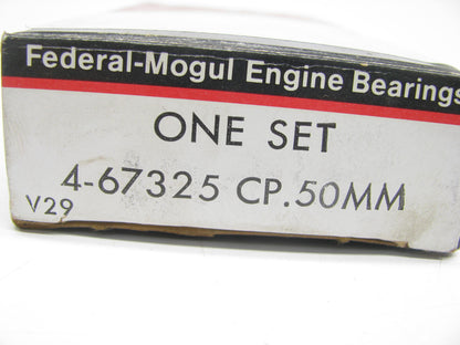 (4) Federal 67325CP-50MM Connecting Rod Bearings .50mm 1981-87 Isuzu 2.2L Diesel