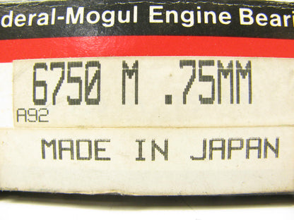 Federal Mogul 6750M-75MM Main Bearings .75mm For 1966-1971 Datsun A10 1.0L-L4