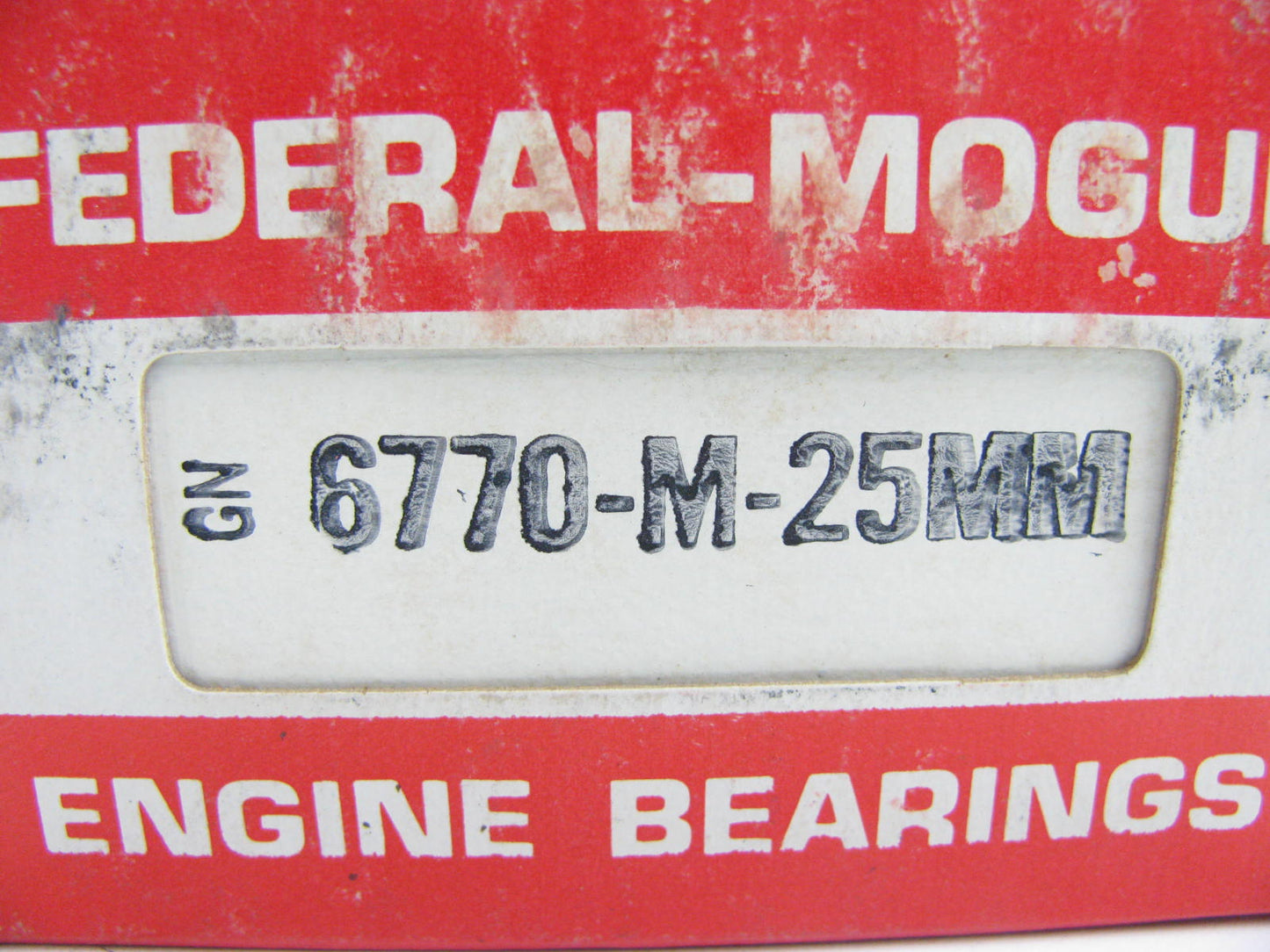 Federal Mogul 6770-M-25MM Engine Main Bearings .25mm 1970-74 Toyota 1.9L 2.0L