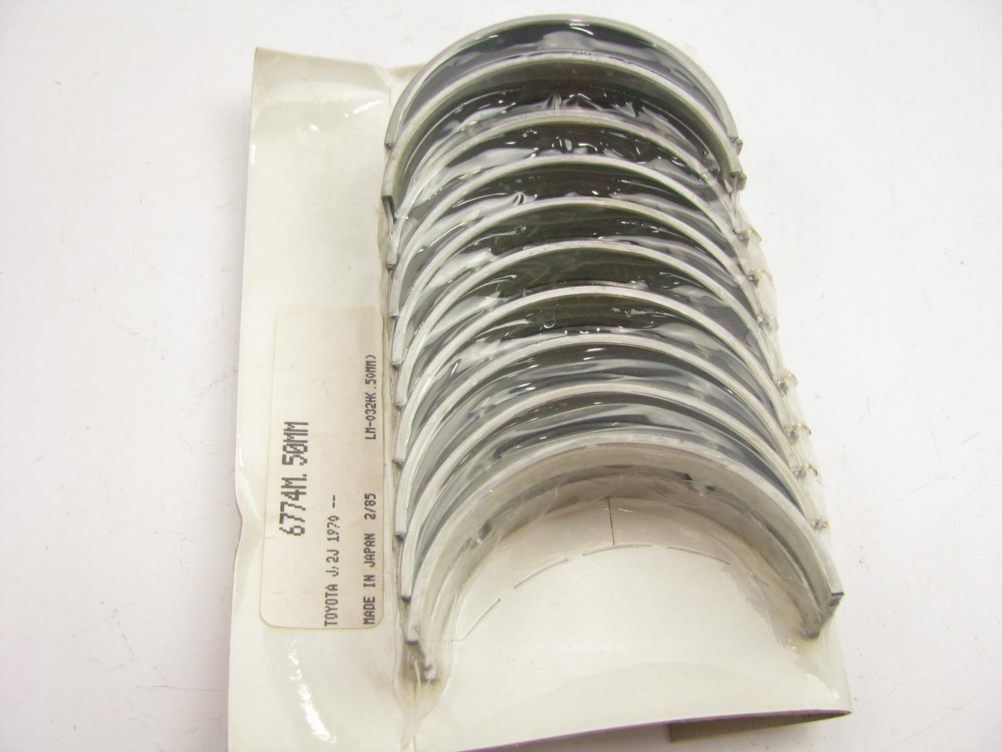 Federal Mogul 6774M-50MM Engine Main Bearings .50mm Toyota Forklift 2J 5P L4