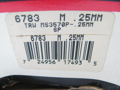 Federal Mogul 6783M .25mm Main Bearings For 1974-1989 Datsun L20B Z20 Z22 Z24