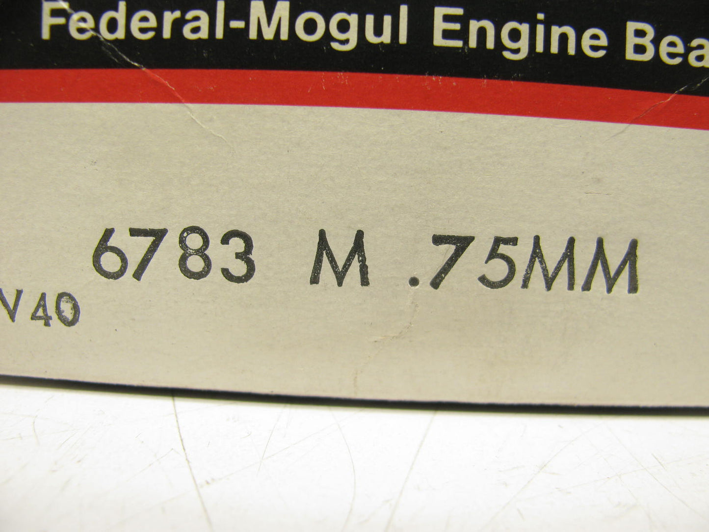 Federal Mogul 6783M .75mm Main Bearings For 1974-1989 Nissan L20B Z20 Z22 Z24