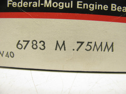 Federal Mogul 6783M .75mm Main Bearings For 1974-1989 Nissan L20B Z20 Z22 Z24