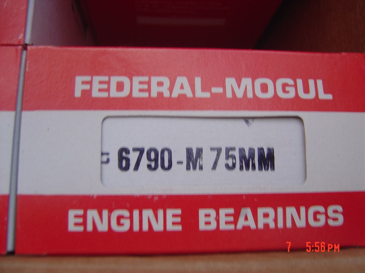 Federal Mogul 6790M .75 Main Bearing Set For Nissan SD20, SD22, SD23, SD25, SD33