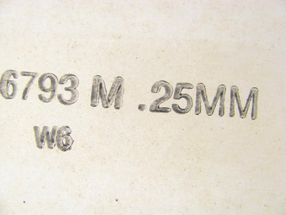 Federal Mogul 6793M-25MM Engine Main Bearings .25mm 75-83 Honda 1.5L 1.6L 1.8L