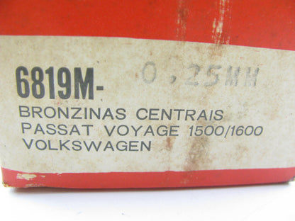 Federal Mogul 6819M-025MM Main Bearings .25mm 75-85 VW Audi 1.5L 1.6L 1.7L 1.8L