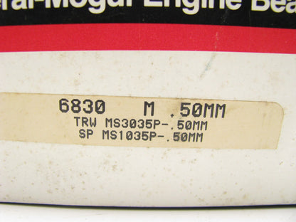 Federal Mogul 6830M-50MM Main Bearing Set .50mm - 1975-1977 Audi 100 Series 1.9L