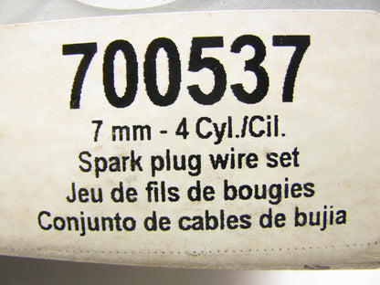 Power Max 700537 Ignition Spark Plug Wire Set 1999-00 Honda Civic SI 1.6L