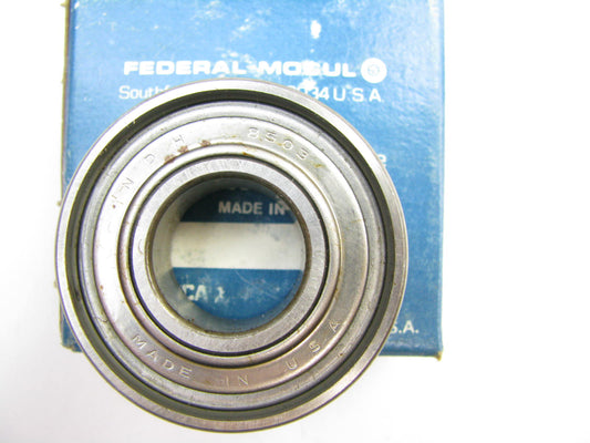 Federal Mogul 7017 Single Row Ball Bearing - 40mm OD X 17mm ID X 14.3mm Wide