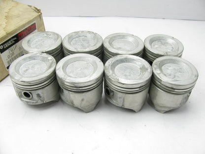 (8) Federal Mogul 701P-030 Engine Piston .030'' 1975-1978 Ford Truck FT 389-V8