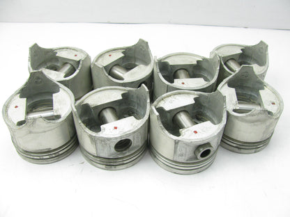 (8) Federal Mogul 701P-030 Engine Piston .030'' 1975-1978 Ford Truck FT 389-V8