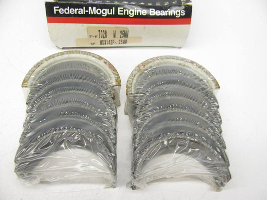 Federal 7028M25MM Main Bearings .25mm 1968-1995 BMW 2.5L 2.8L 3.0L 3.2L 3.5L-L6