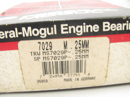 Federal Mogul 7029M-25MM Main Bearings .25mm For 1975-93 BMW 2.8L 3.0L 3.2L 3.5L