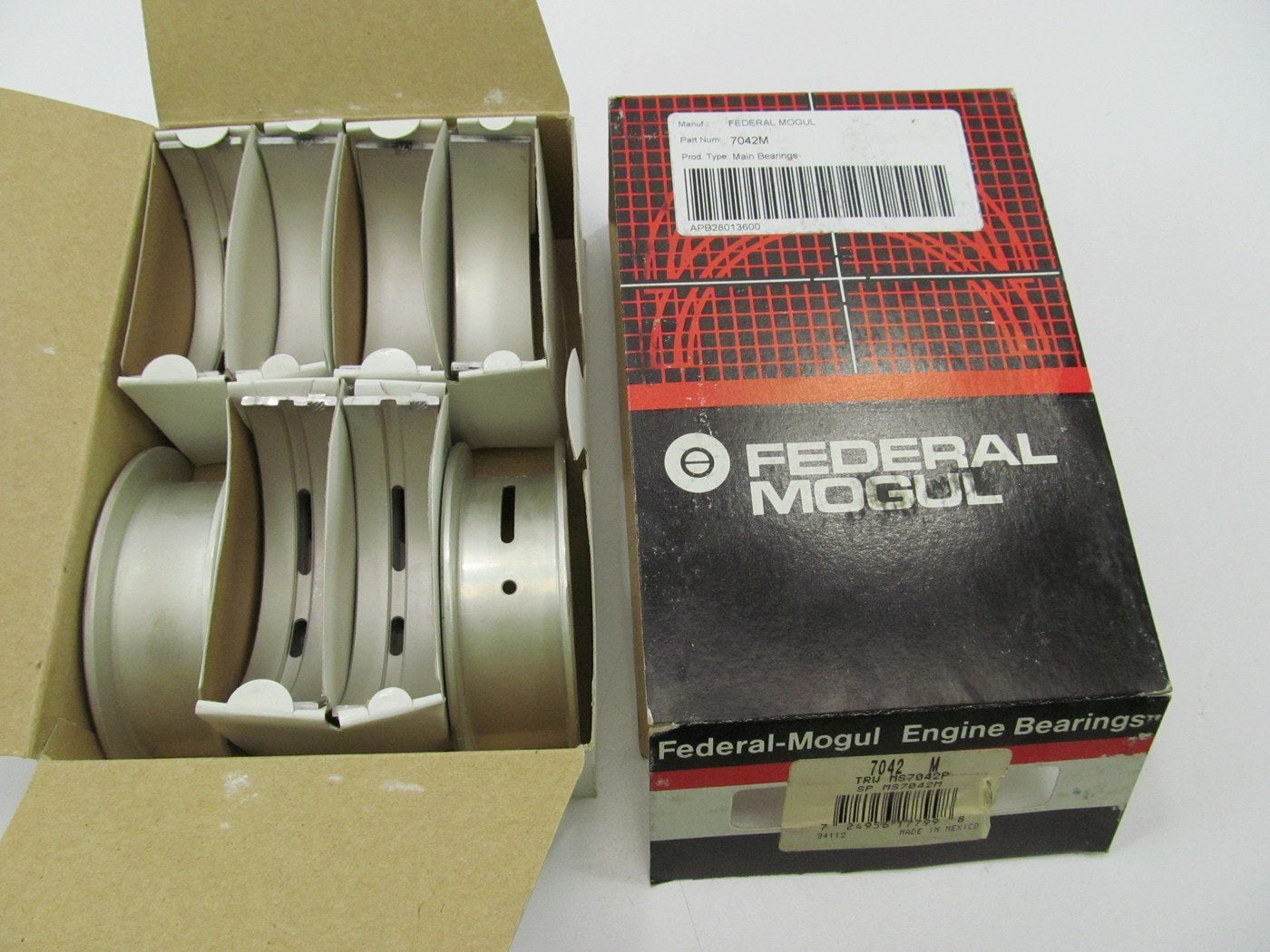 Federal Mogul 7042M STANDARD Main Bearings Ford 666 6.6L 401 7.8L DIESEL 678HT