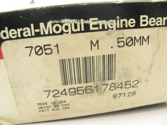 Federal Mogul 7051M-50MM Engine Main Bearings .50mm 1977-1994 Ford 2.3L