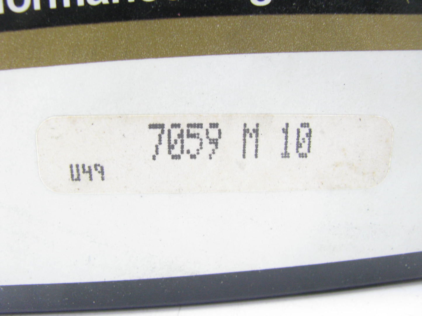 Federal Mogul 7059M10 Performance Main Bearings .010'' - Chevrolet 3.8L 4.3L-V6