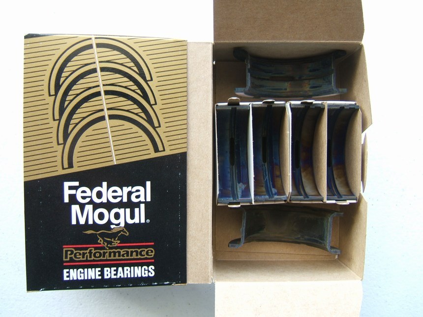 Federal Mogul 7073M1 PERFORMANCE Main Bearings Ford 289 302 V8 0.001'' 1/2 GROOVE