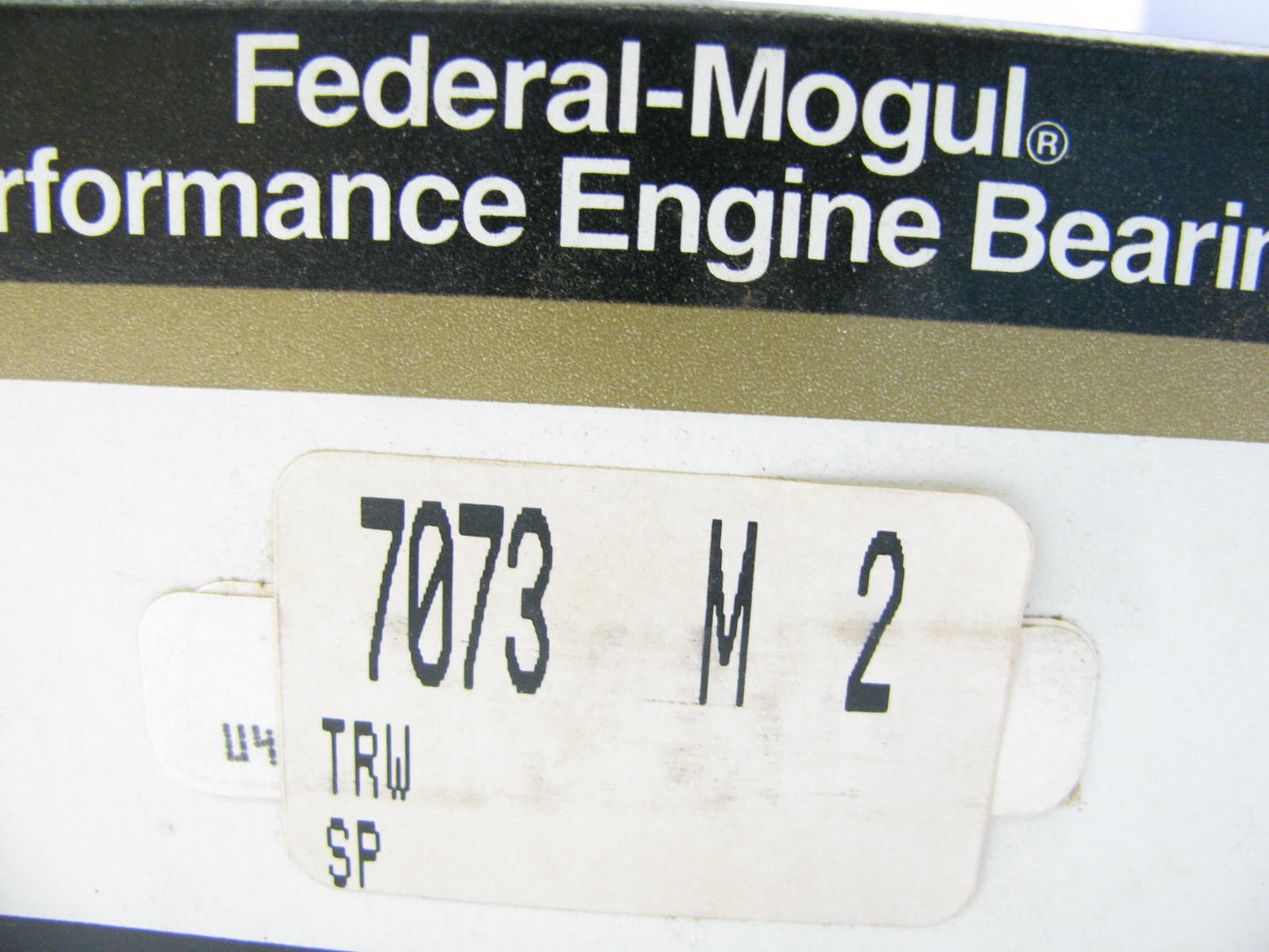 Federal Mogul 7073M2 Engine Main Bearings .002'' 1962-01 Ford 221 255 260 289 302