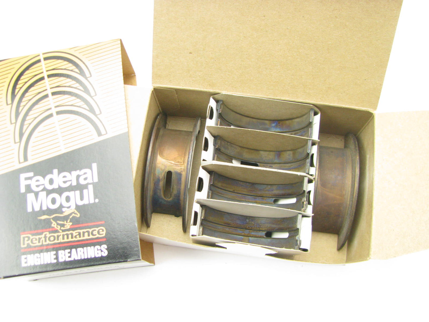 Ford 2.0L 2.3L 140 Performance Main Bearings Set - Half Grooved - 0.50mm Size