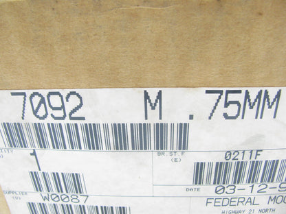 Federal Mogul 7092M-75MM Main Bearing Set - .75mm Cummins 611 10.0L Turbo Diesel