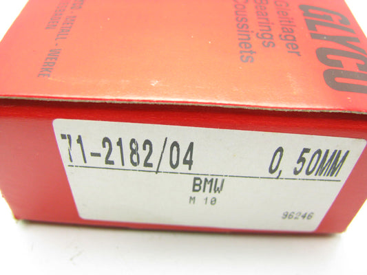 Federal GLYCO Connecting Rod Bearings .50mm 68-85 BMW M10 1.6L 1.8L 2.0L Engine