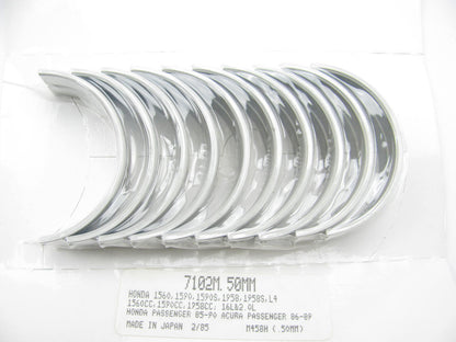 Federal Mogul 7102M-50MM Main Bearings .50mm 1986-2002 Honda Acura 1.6L 2.3L