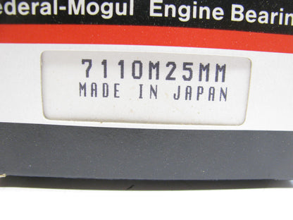 Federal Mogul 7110M 0.25mm Main Bearings - 1984 TOYOTA 2.2L DIESEL Pickup