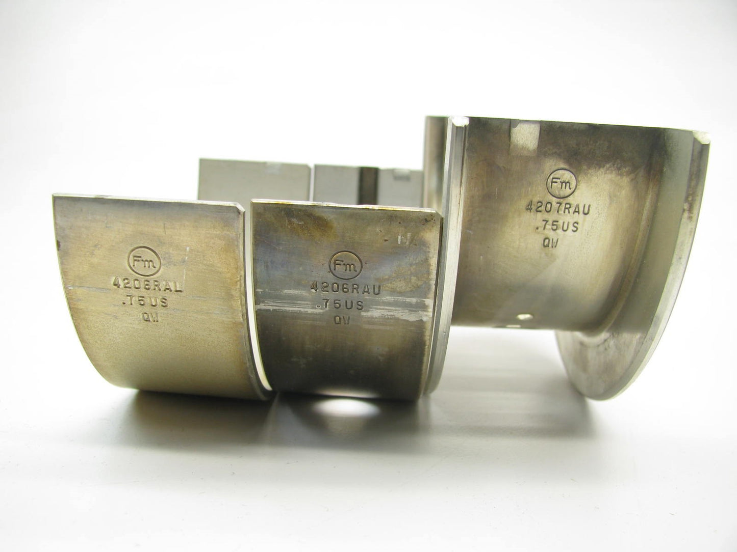 Federal Mogul 7251M 75mm Size Main Bearings - Cummins 3.9L 4B 4BT 4BTA DIESEL