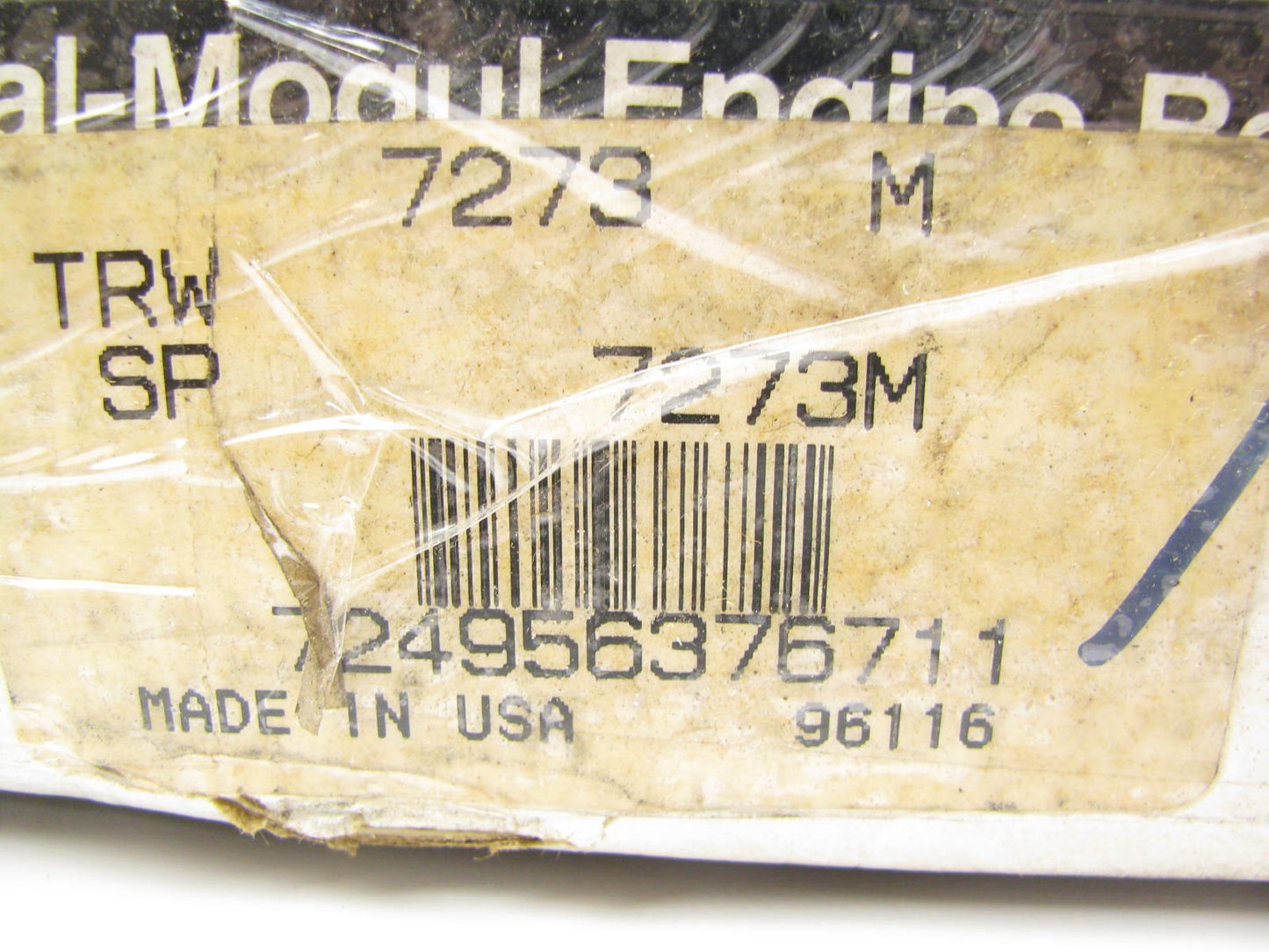 Federal Mogul 7273M Engine Crankshaft Main Bearing Set - Standard