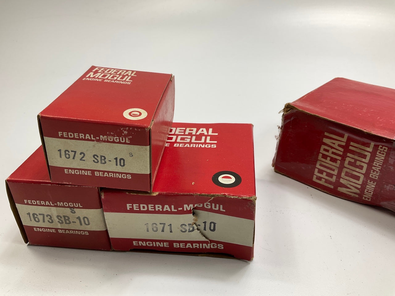 Federal Mogul 755M-20 Main Bearings .020'' For Continental 120 129 Z120 Z129