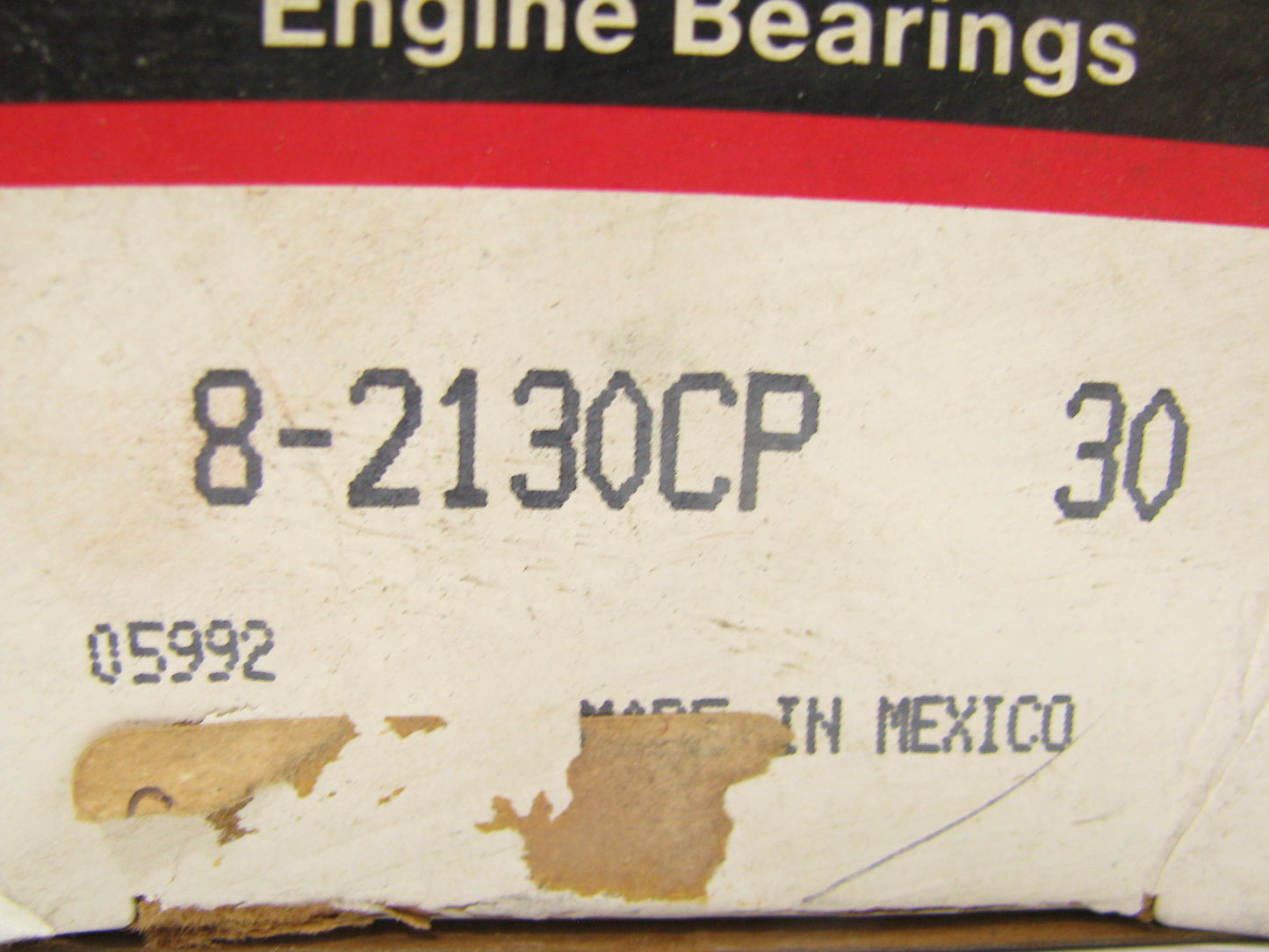 Federal 8-2130CP30 Connecting Rod Bearings .030'' For 1959-90 Chrysler 273-360 V8