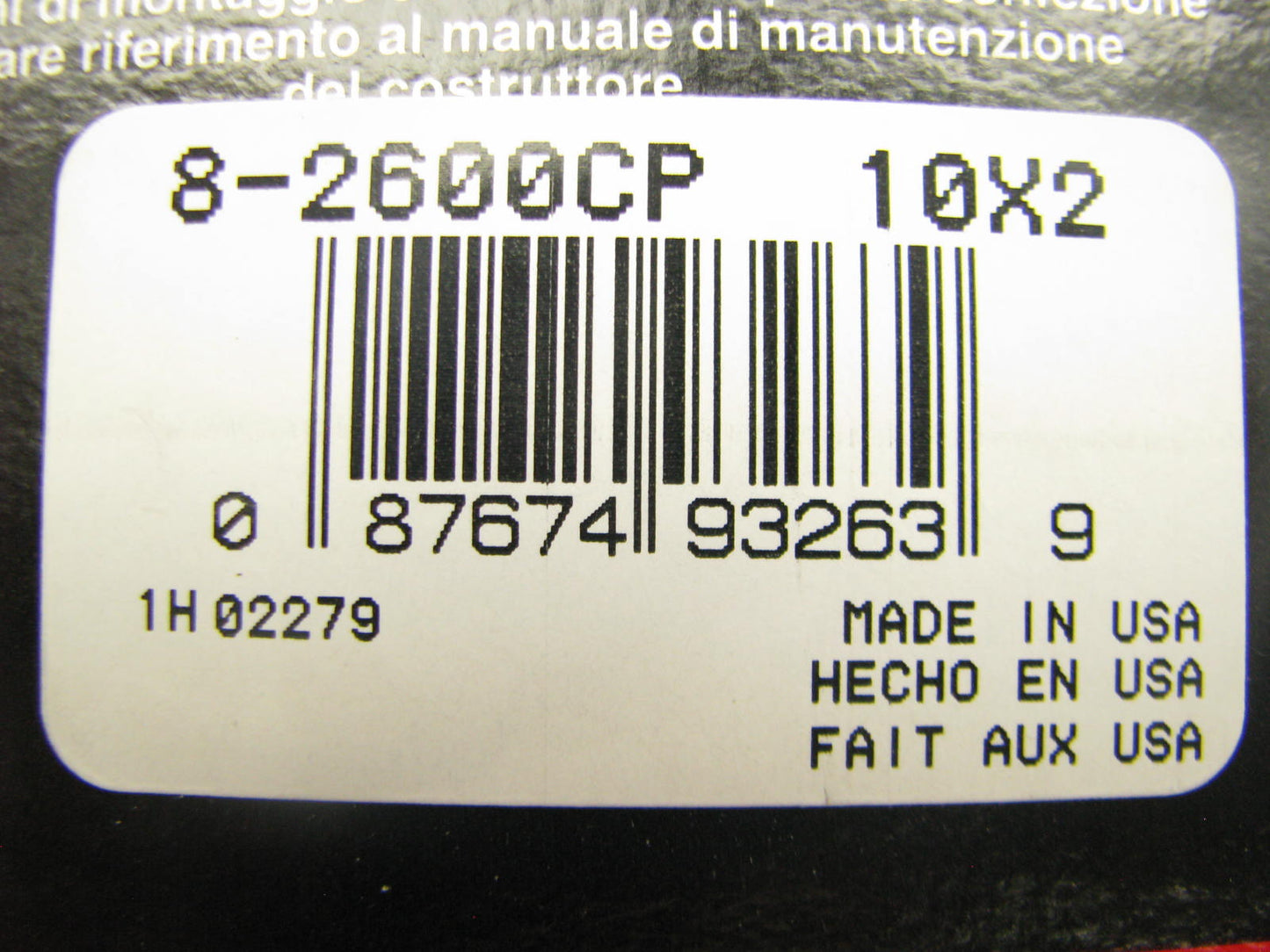 Federal Mogul 0.010'' Under Rod Bearings SBF Small Block Ford 0.002'' O/S Rod Bore