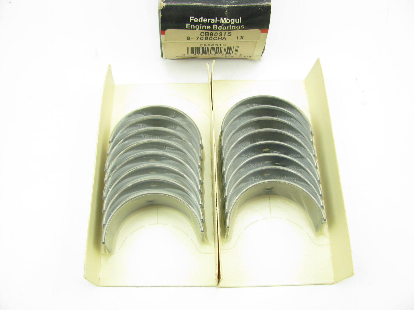 Federal 8-7090CHA-1X Performance Connecting Rod Bearings .001'' O/S Chevrolet SBC