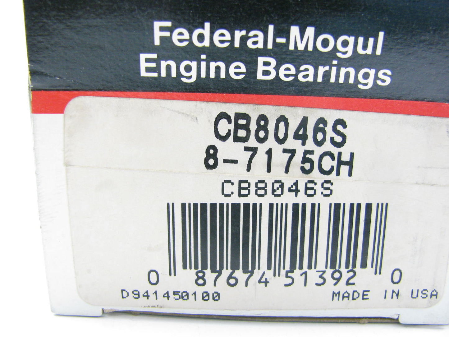 Federal 8-7175CH Performance Rod Bearings, Standard 1970-1982 Ford 351C 351M 400