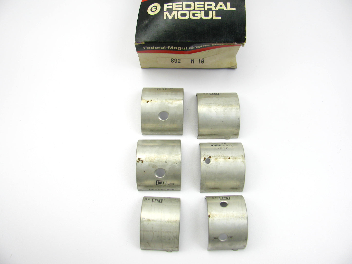 Federal Mogul 892M10 Engine Main Bearings .010'' Continental Y69 Y91 Y112