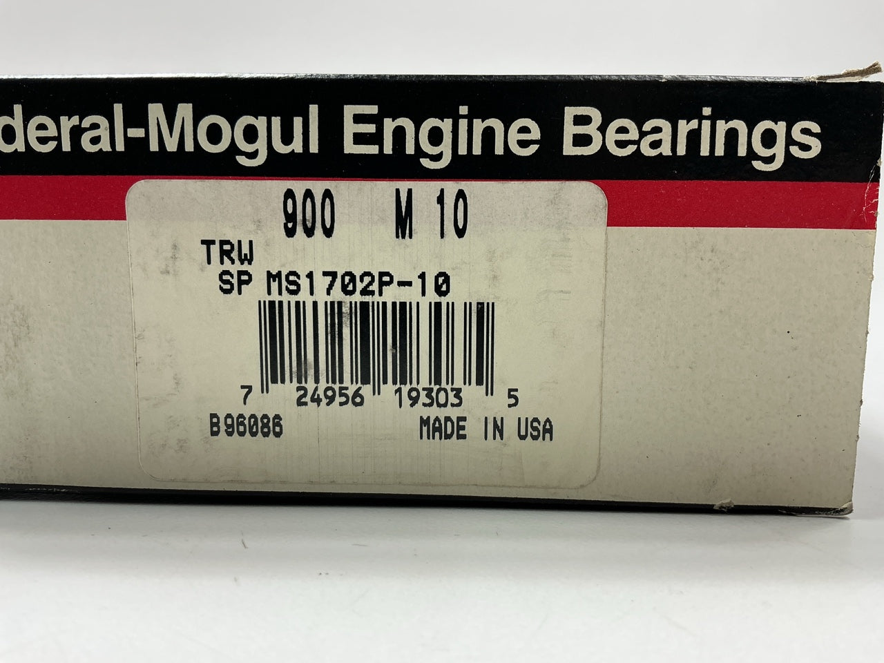 Federal Mogul 900M-10 Main Bearings .010'' Waukesha 185GS 185KL, Oliver 177HC