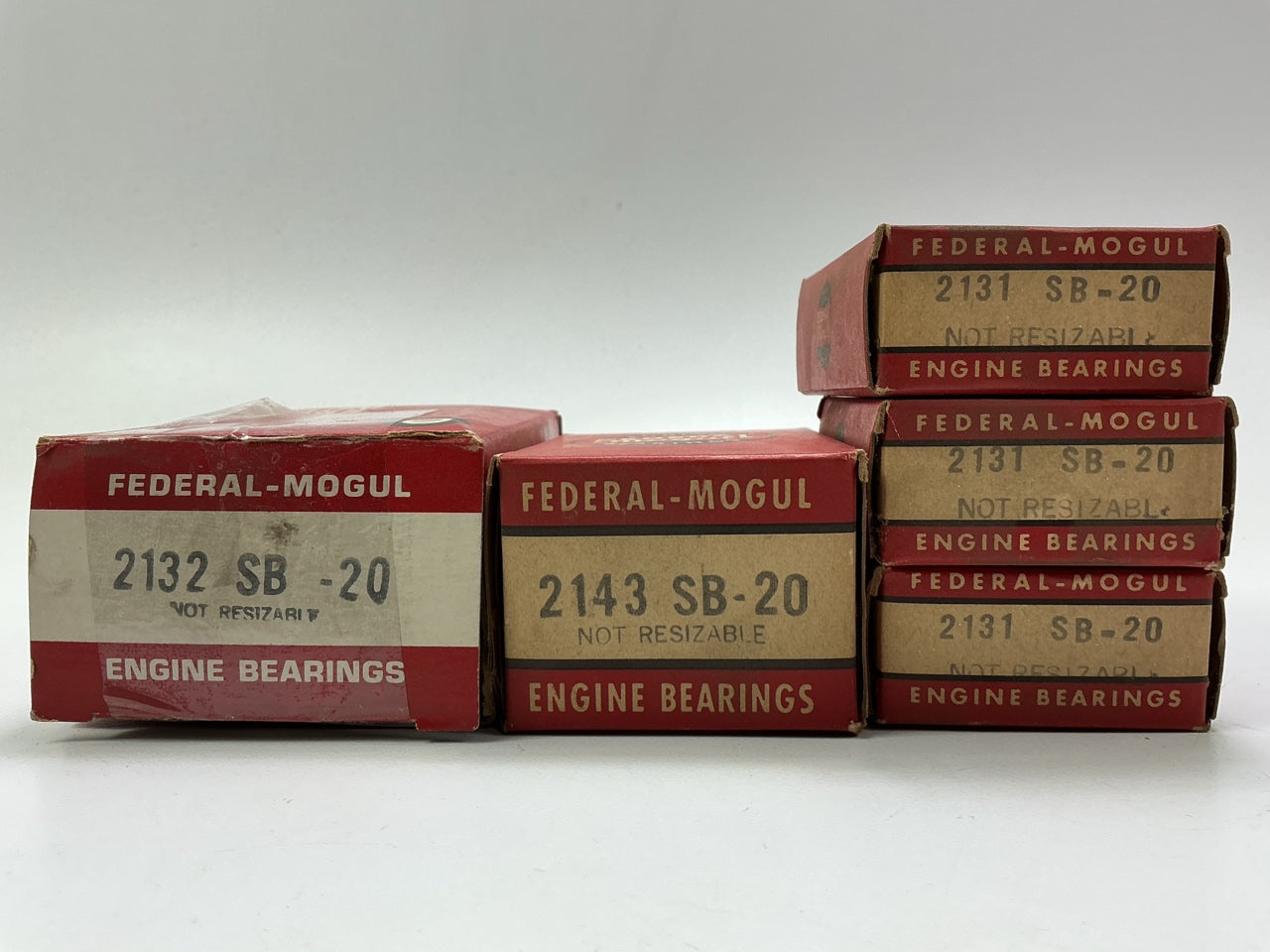 Federal 967M20 Main Bearings .020'' For 1957-1973 Chrysler 273 277 318 326 340-V8