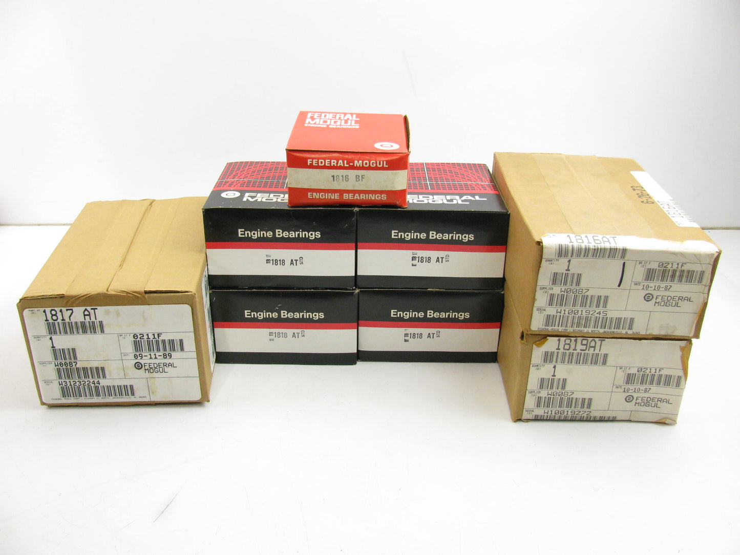 Federal Mogul 999M Main Bearings - Standard WAUKESHA 6-LRO ''The Giant Six'' 2894