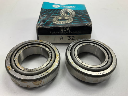 (2) Federal Mogul A32 Front Inner Wheel Bearings