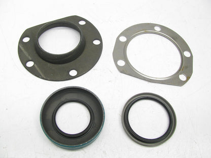 Rear Wheel Bearing Retainer Plate & Seals, Left Side, For 1965-1972 Chrysler RWD
