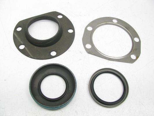 Rear Wheel Bearing Retainer Plate & Seals, Left Side, For 1965-1972 Chrysler RWD