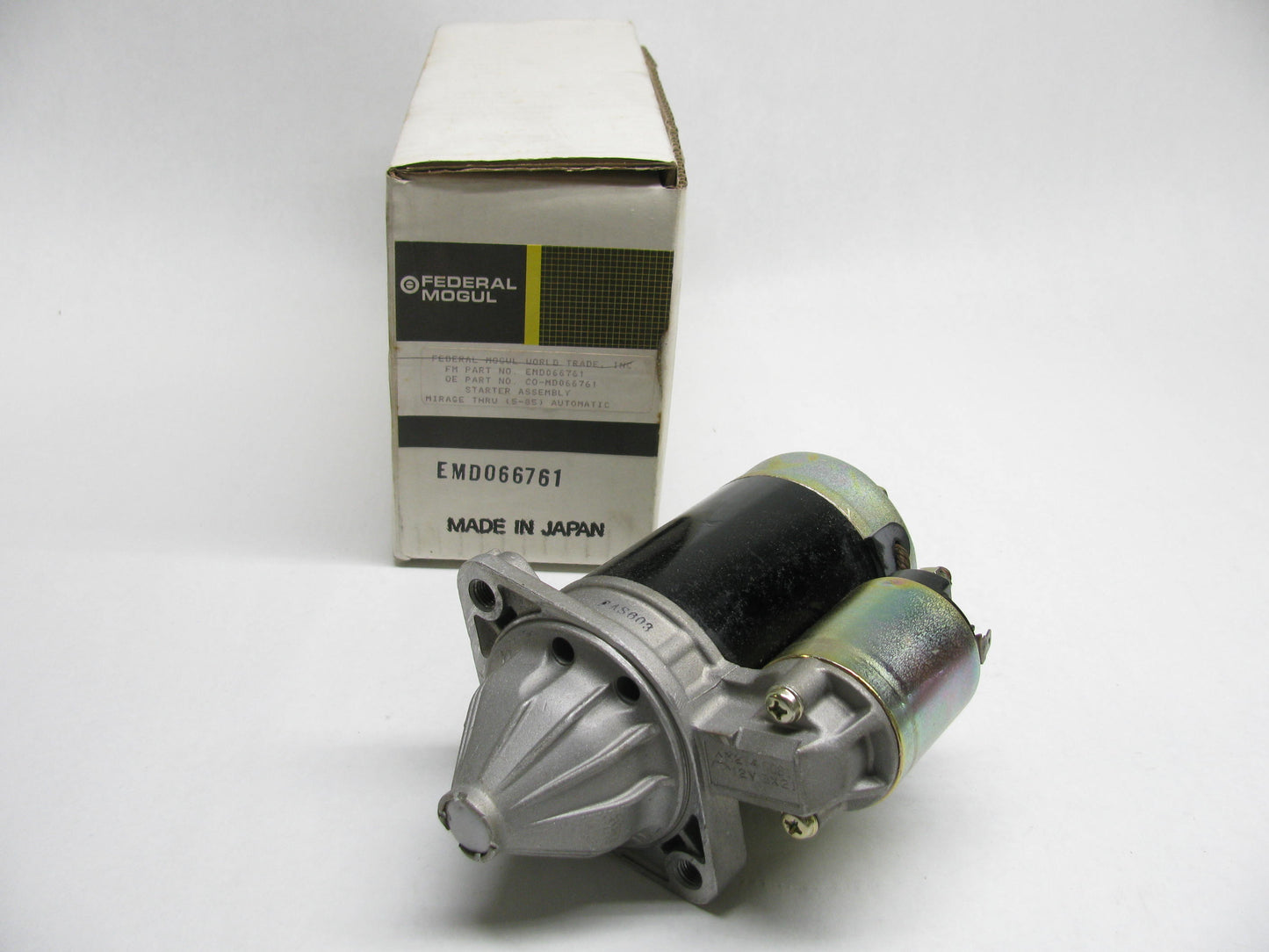 Federal Mogul  MD066761 Starter Motor For Various Mitsubishi