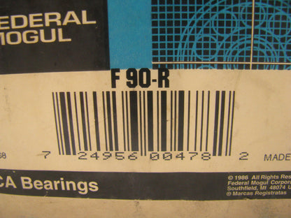 Federal F90-R 4-bolt Cast Flange For 3.5433'' OD Bearing 5-5/8'' Wide 4-3/8'' Bolt