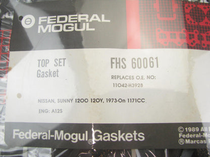 Federal Mogul Cylinder Head Gasket Set For 1972-UP Datsun Sunny 1200, 120Y A12