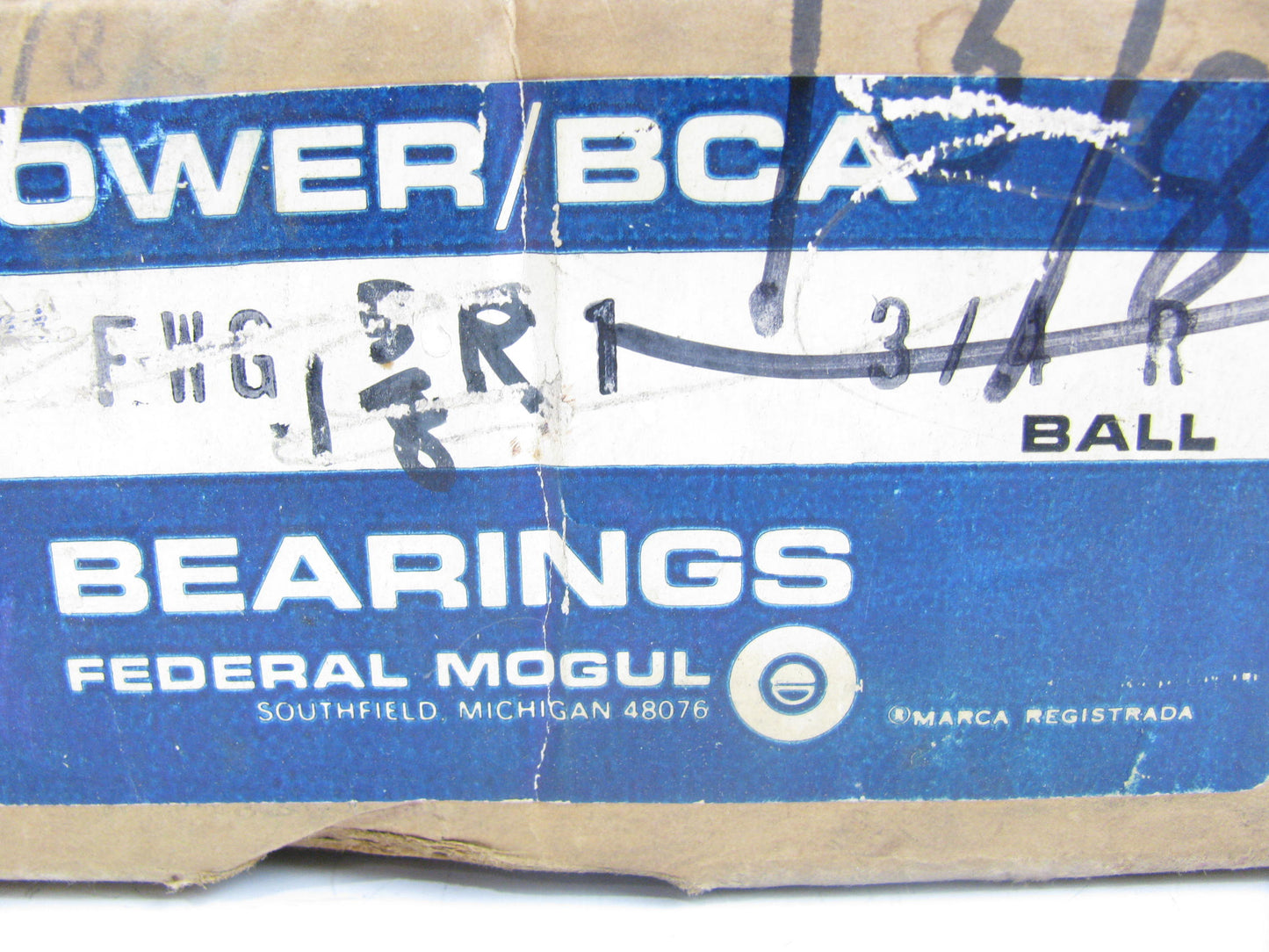 BCA FEDERAL MOGUL FWG-1-3/4-R FWG13/4R 4 BOLT FLANGE BLOCK 1-3/4'' BORE