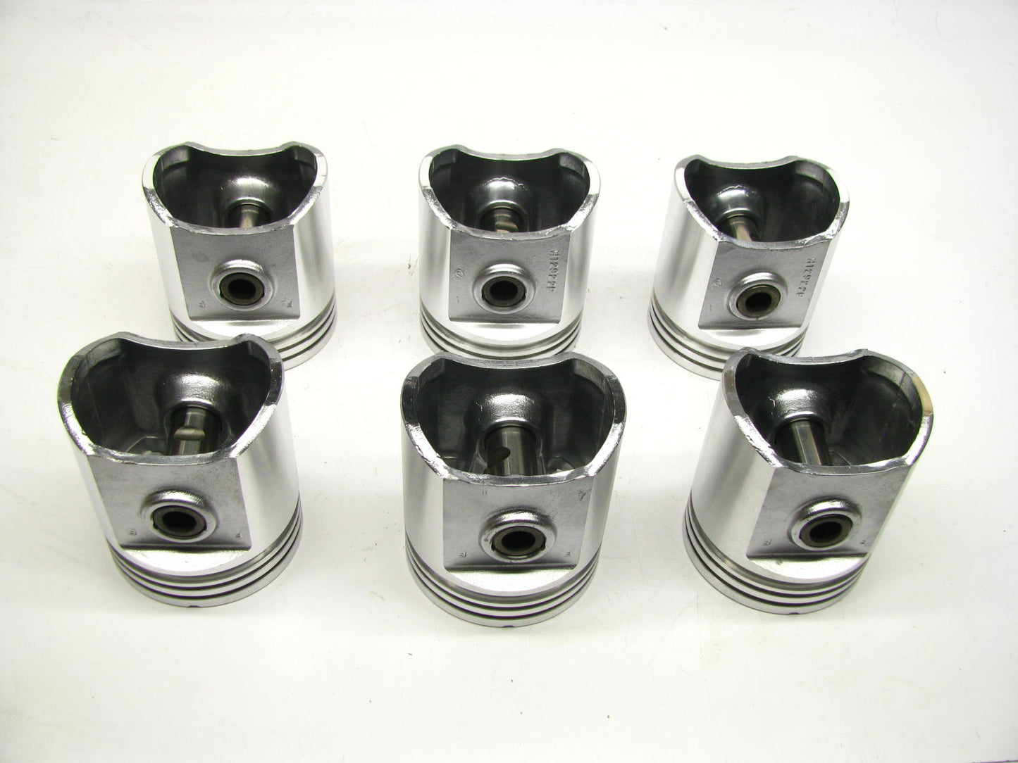 (6) Federal H12922P Engine Piston .50mm For 1960-1980 Nissan 4.0L Patrol DIESEL
